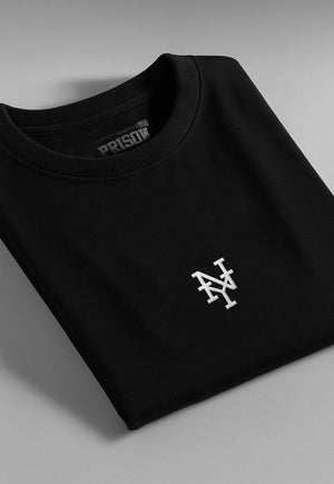Camiseta oversized ny preta prison
