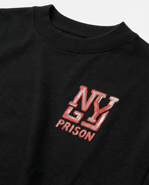 Camiseta Oversized Grafite NY Preta