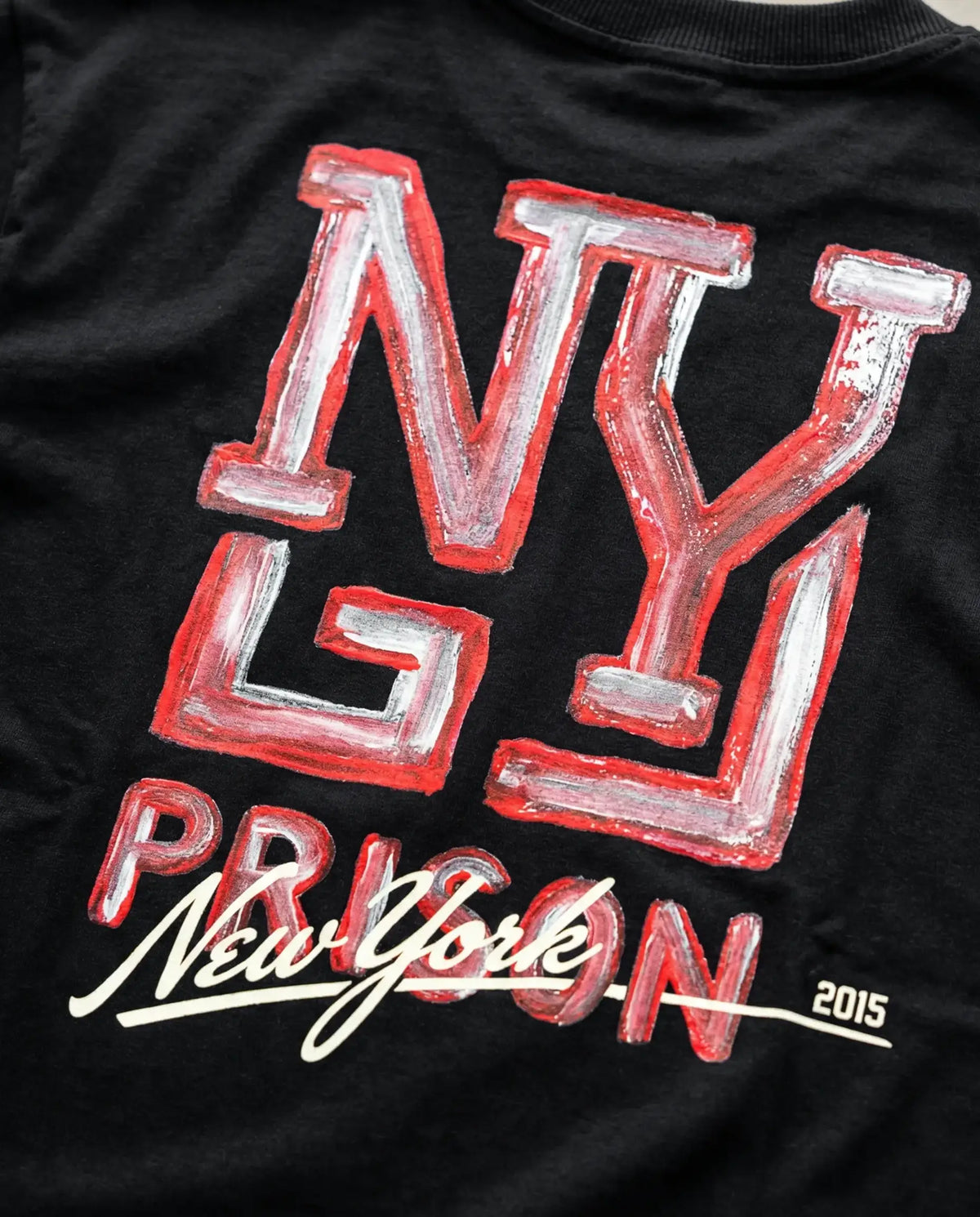 Camiseta Oversized Grafite NY Preta