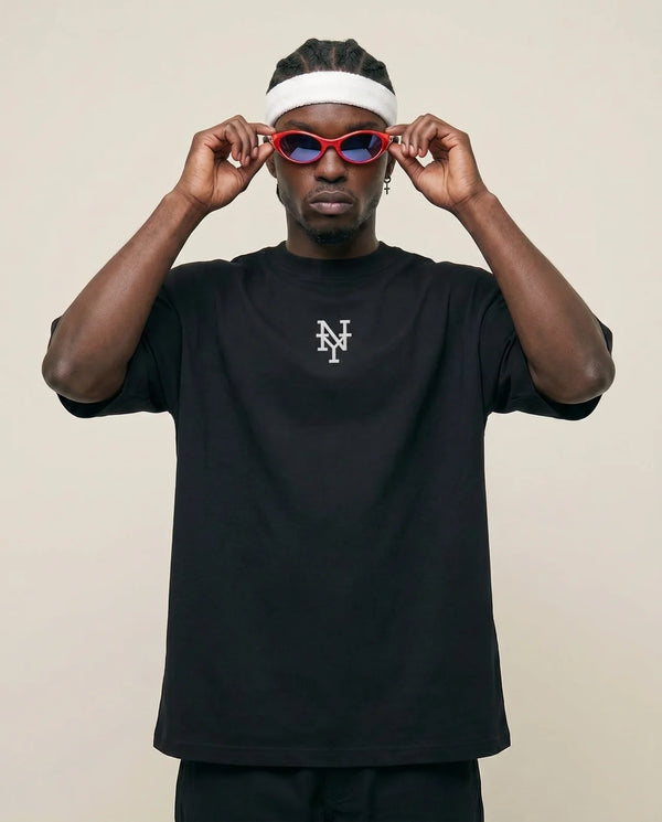 Oversized New York Black T-Shirt
