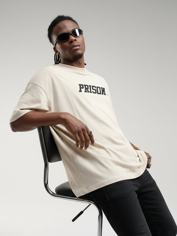 Camiseta box oversized icon logo