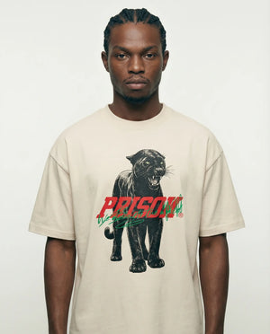 Camiseta Oversized Off-White Phanter Prison