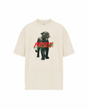 Camiseta Oversized Panther Off-White