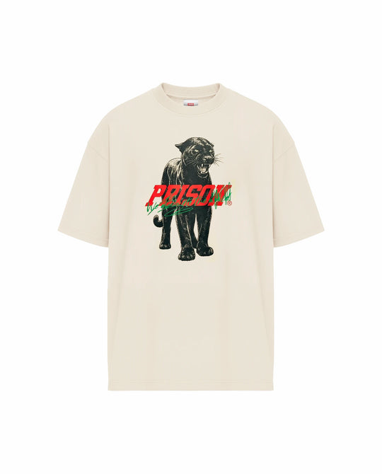 Camiseta Oversized Off-White Phanter Prison