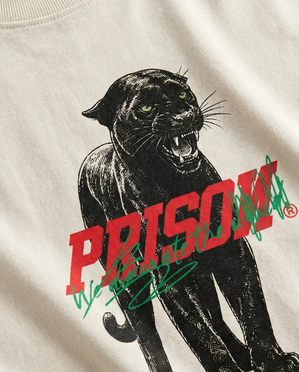 Camiseta Oversized Off-White Phanter Prison