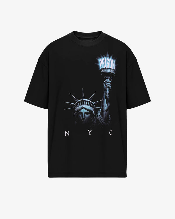 Camiseta Oversized Liberty Flame Preta