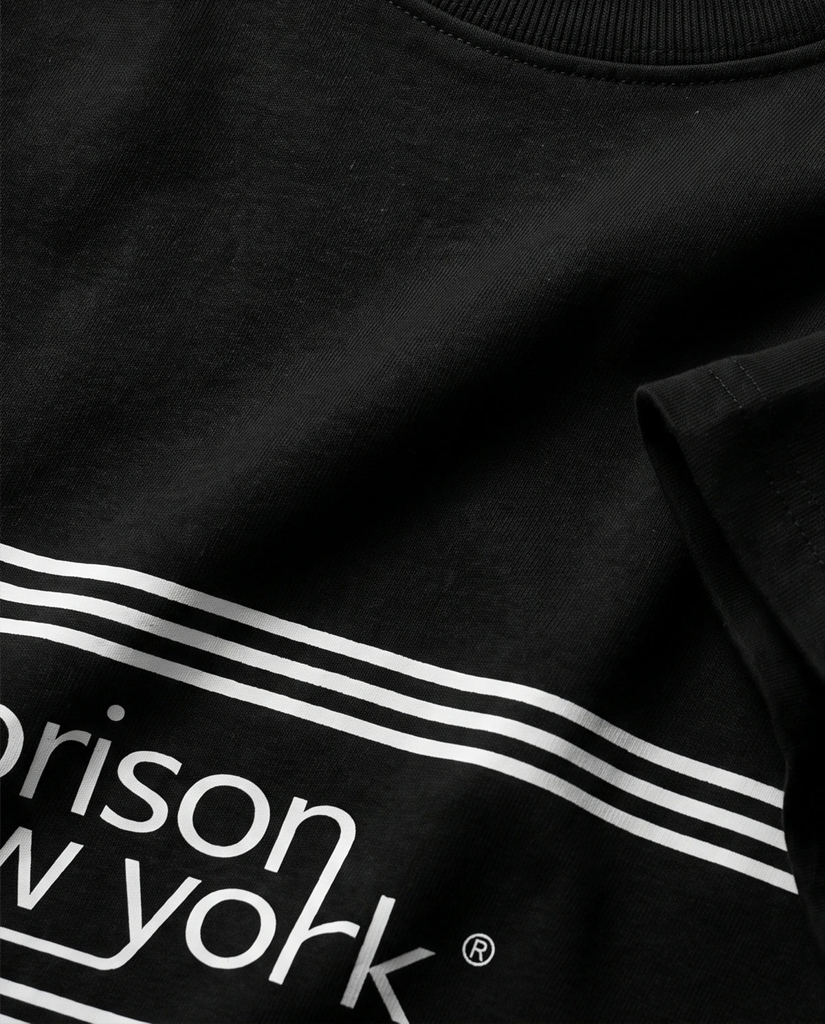 Camiseta Oversized New York Club Preta