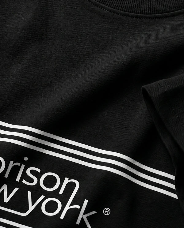 Camiseta Oversized New York Club Preta