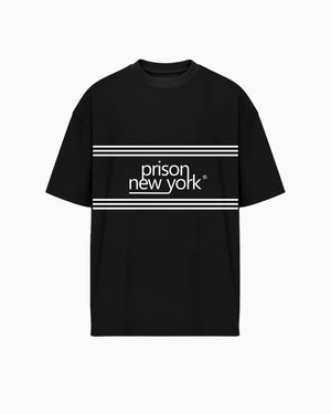 Camiseta Oversized New York Club Preta