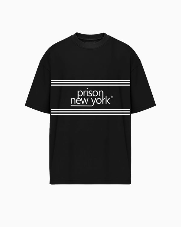 Camiseta Oversized New York Club Preta