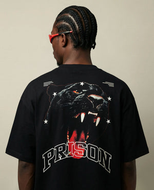 Camiseta Oversized Streetwear Sport preta