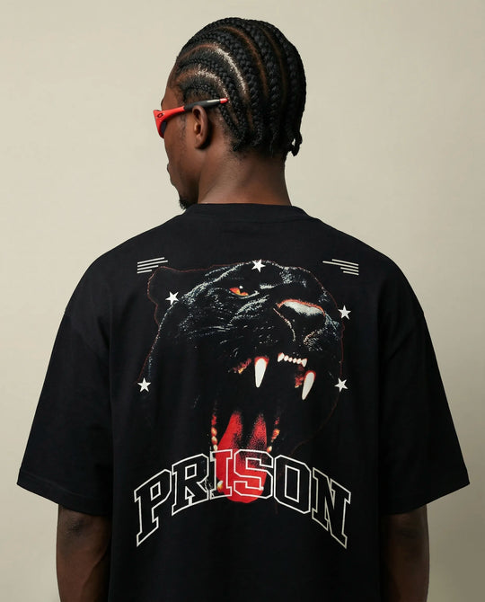 Camiseta Oversized Streetwear Sport preta