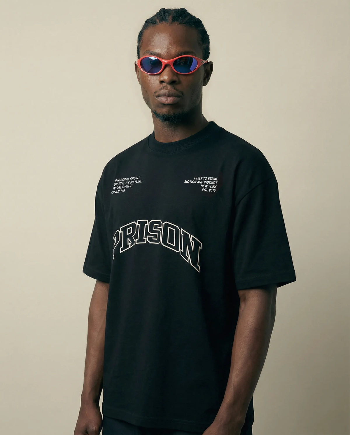 Camiseta Oversized Streetwear Sport preta