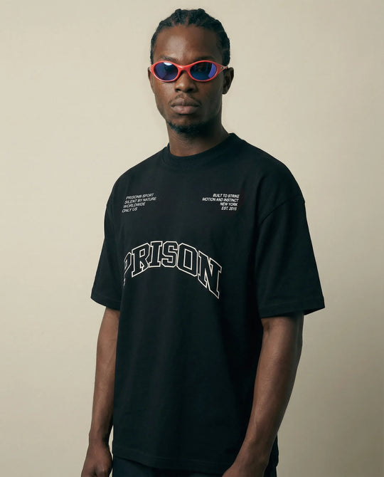 Camiseta Oversized Streetwear Sport preta
