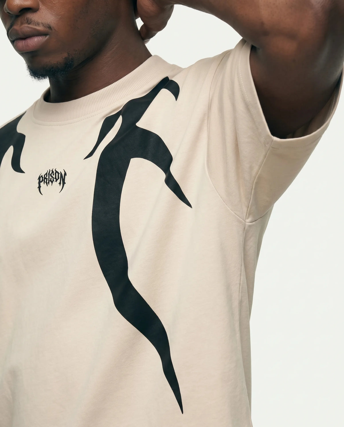 Camiseta Shadow Arc Prison Off White