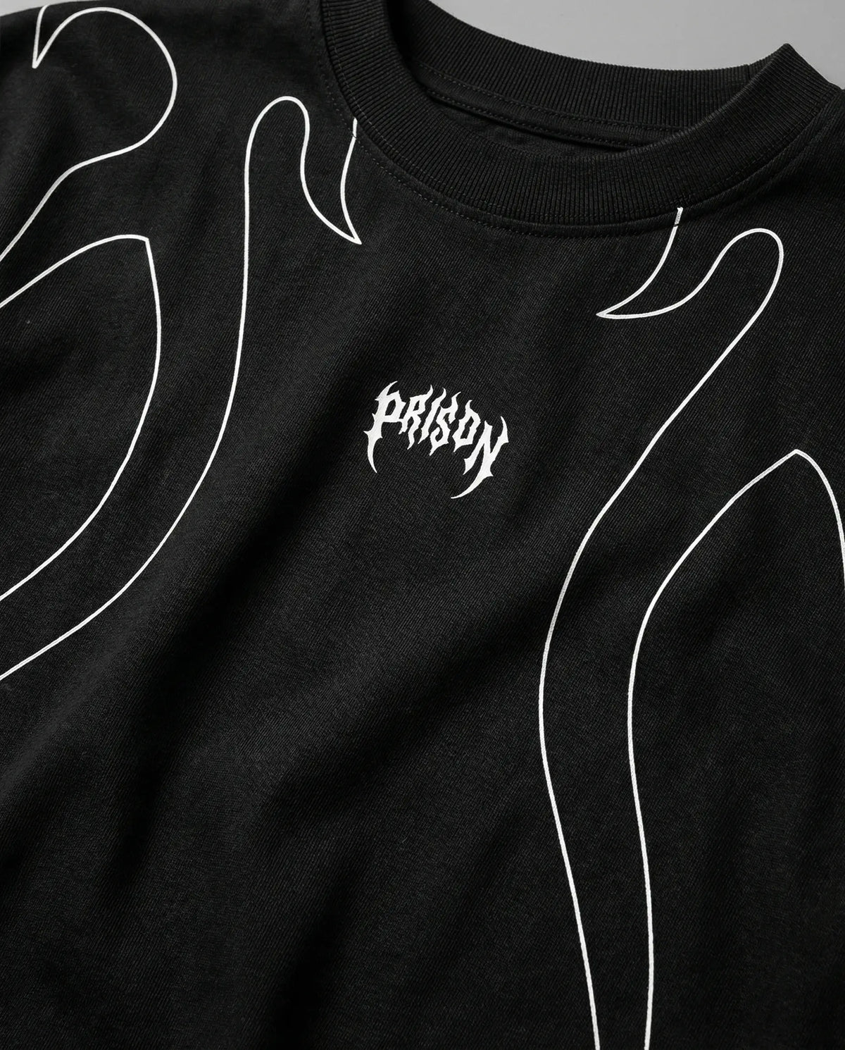 Camiseta Oversized Firetrace Prison Preta