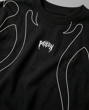 Camiseta Oversized Firetrace Prison Preta