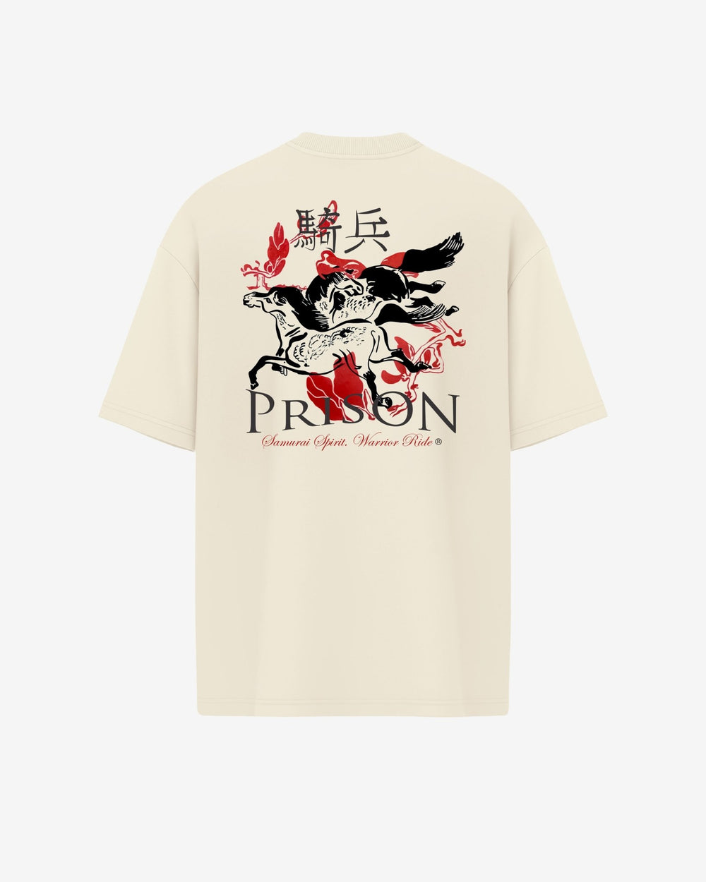 Camiseta oversized samurai off white - Prison®Camiseta