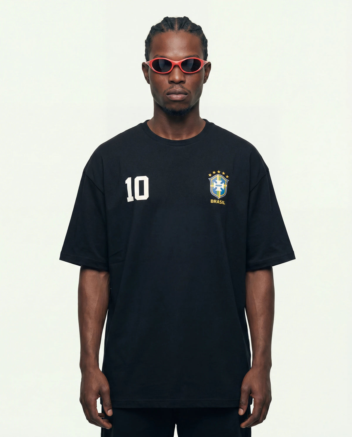 Camiseta Copa Brasil Football Club Preta