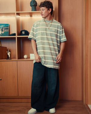 Camiseta listrada streetwear Grey lines