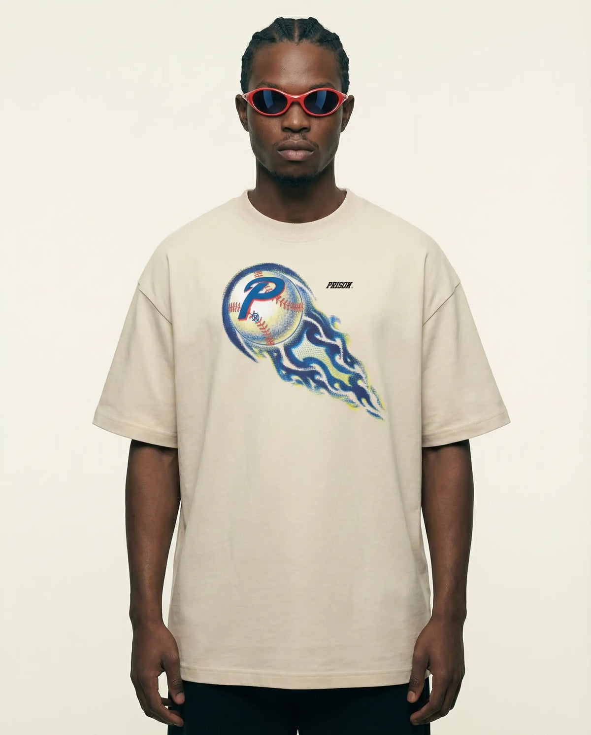 Camisa Oversized Fireball Offwhite