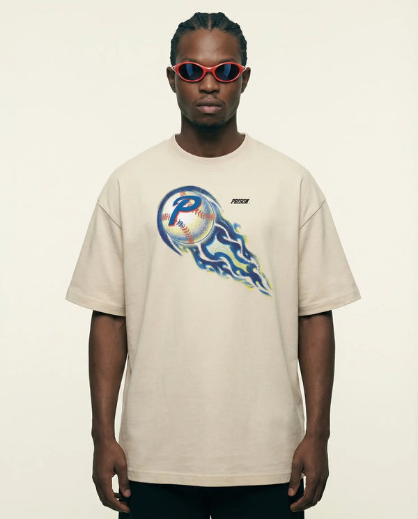 Camisa Oversized Fireball Offwhite