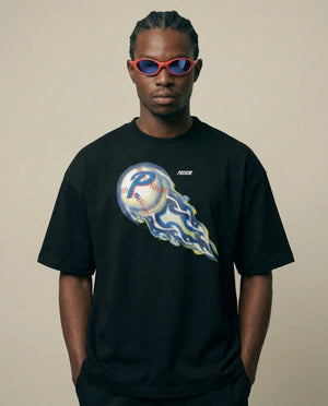 Camisa Oversized Fireball Preta