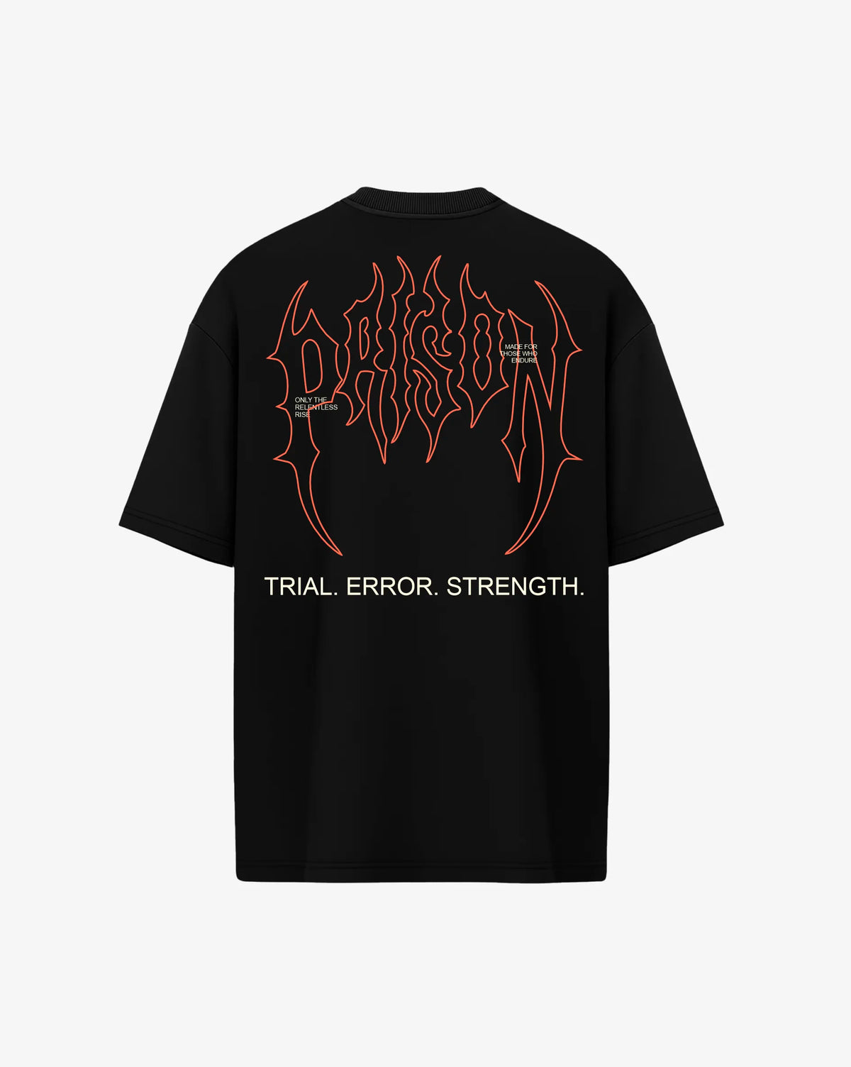 Camiseta oversized rocky Streetwear Preta