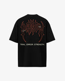 Camiseta Oversized Rocky Preta