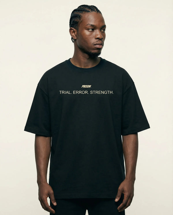 Camiseta oversized rocky Streetwear Preta