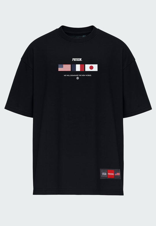Camiseta Oversized The New World Preta - Prison®Camiseta
