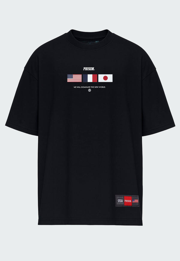 Camiseta Oversized The New World Preta - Prison®Camiseta