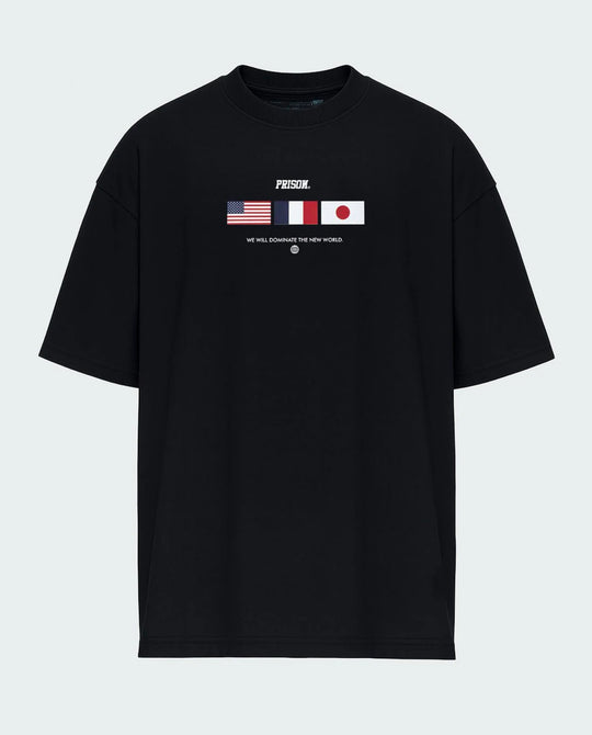 The New World Black Oversized T-Shirt