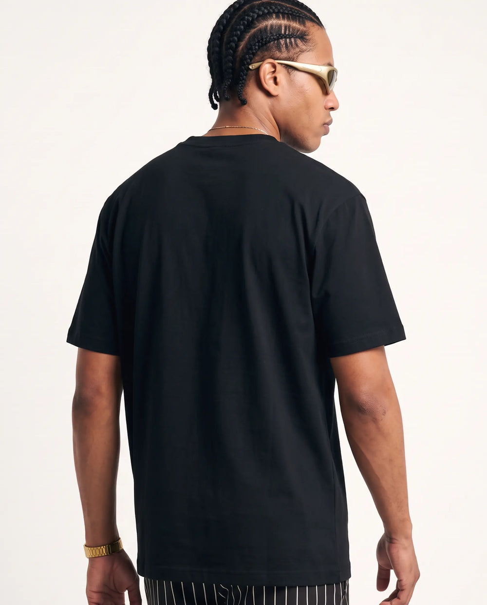 Camiseta Streetwear RGB Sticker Preta