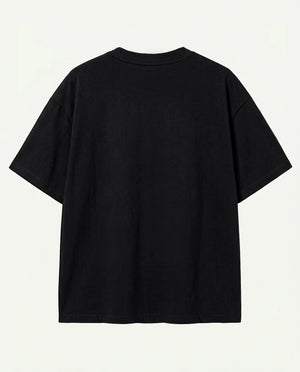 Camiseta Streetwear RGB Sticker Preta