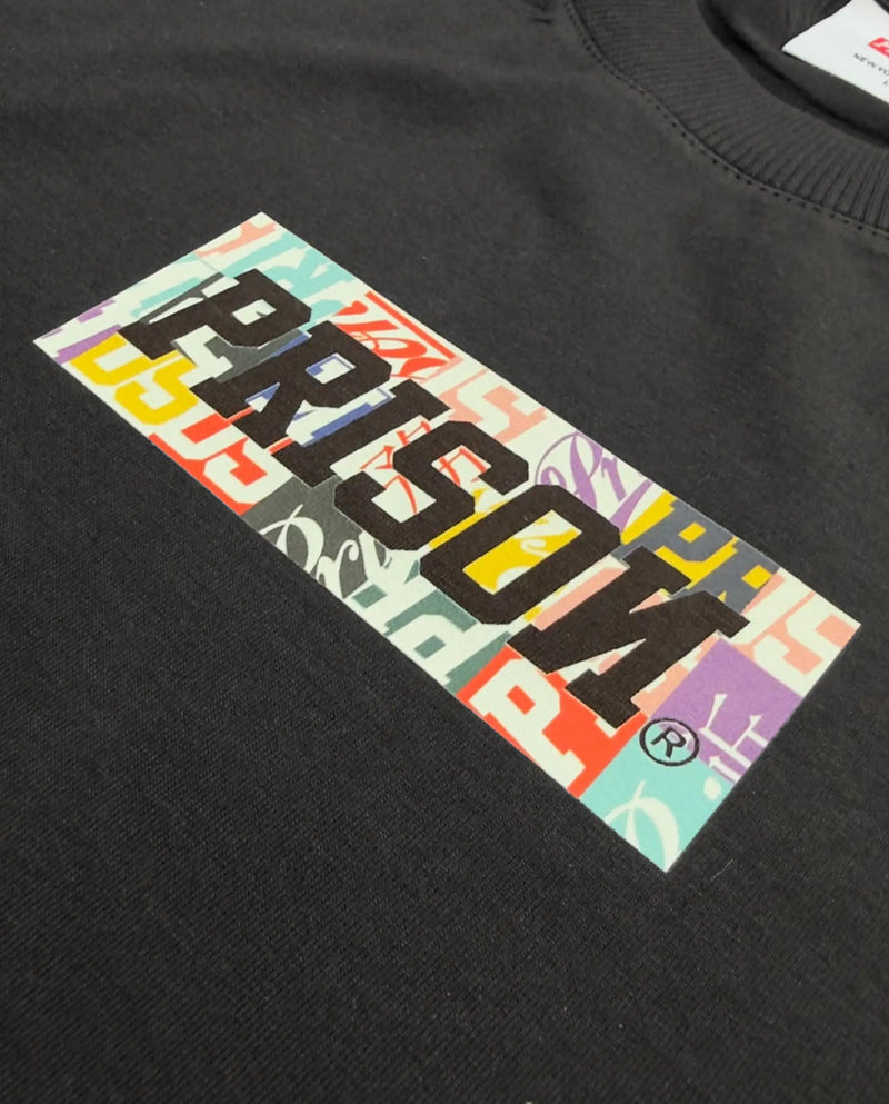 Camiseta Streetwear RGB Sticker Preta