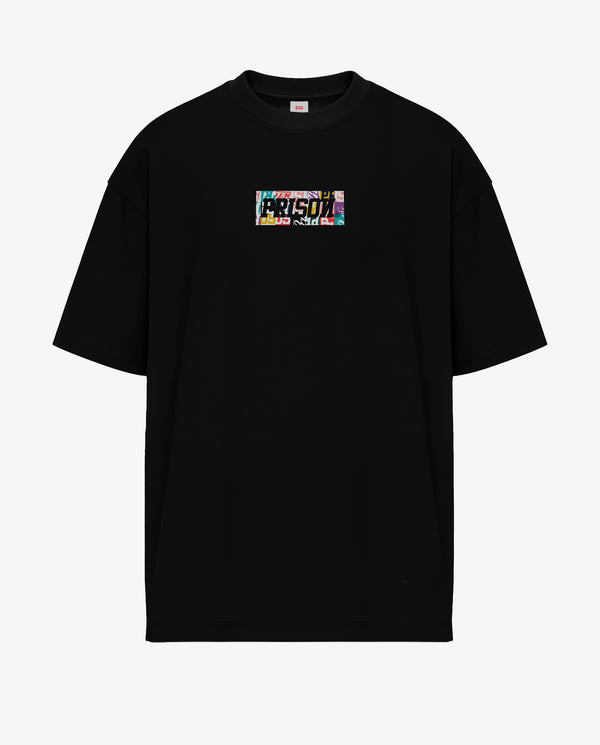 Camiseta RGB Sticker Preta
