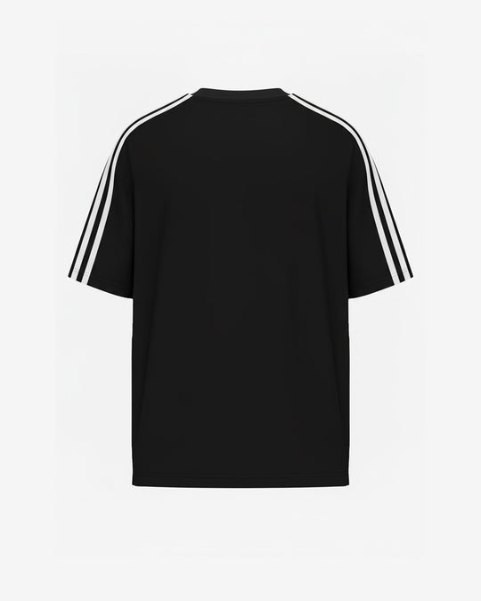 Camiseta Raglan Masculina Oversized Essence Prison Preta