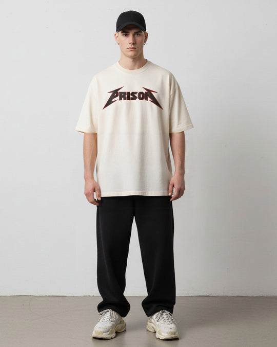 Off white oversized rock t-shirt
