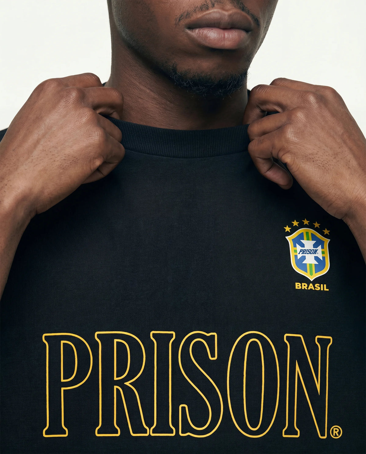 Camiseta Seleção Brasileira Prison® Matchday Gold
