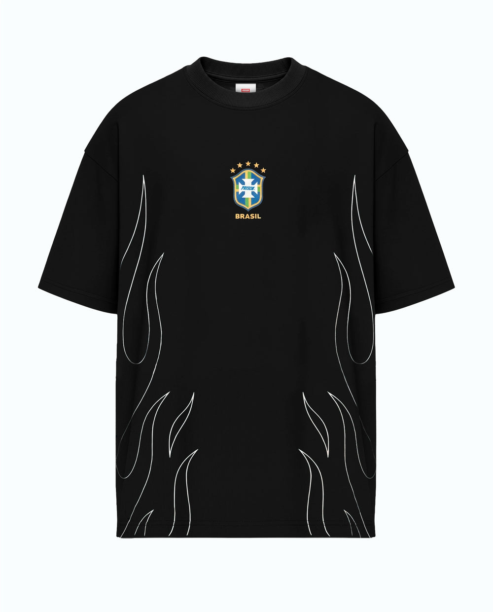 Camiseta Prison® Flame Preta