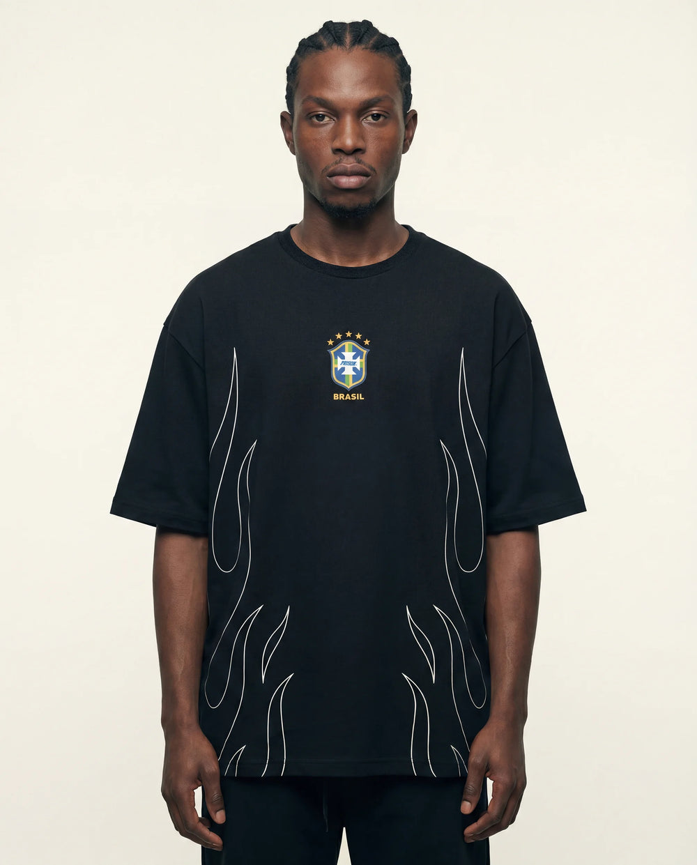 Camiseta Prison® Flame Preta