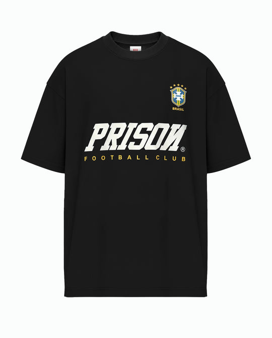 Camiseta Copa Brasil Football Club Preta