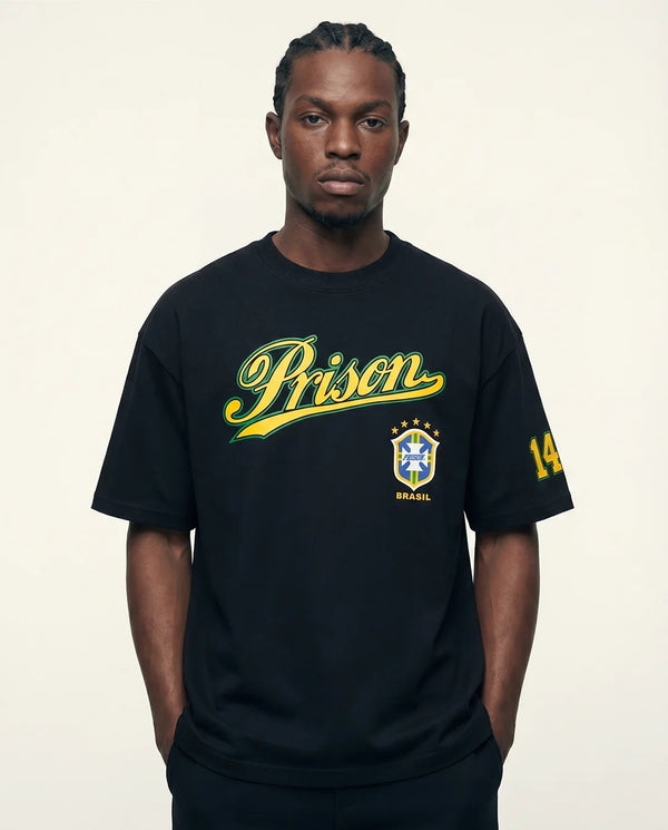 Camiseta Copa Brasil Nation Prison® Preta