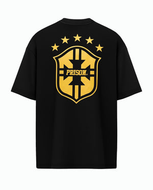 Camiseta Copa Brasil Prison Script Preta