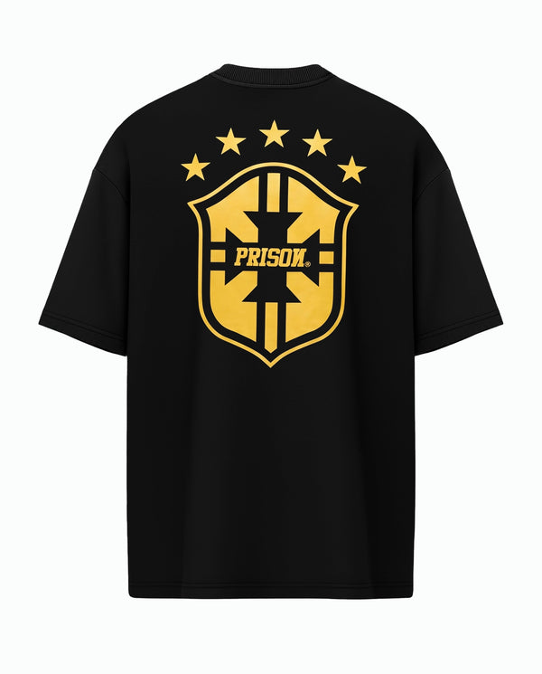 Camiseta Copa Brasil Prison Script Preta