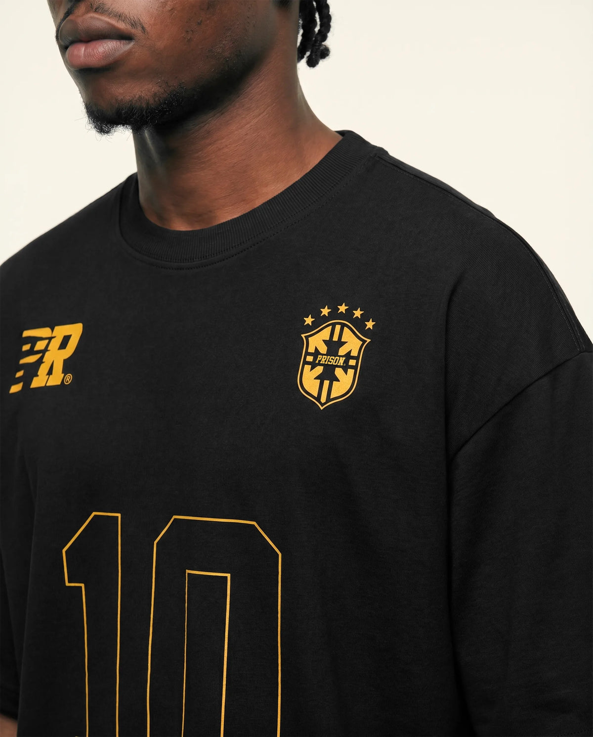 Camiseta Copa Brasil Prison Script Preta