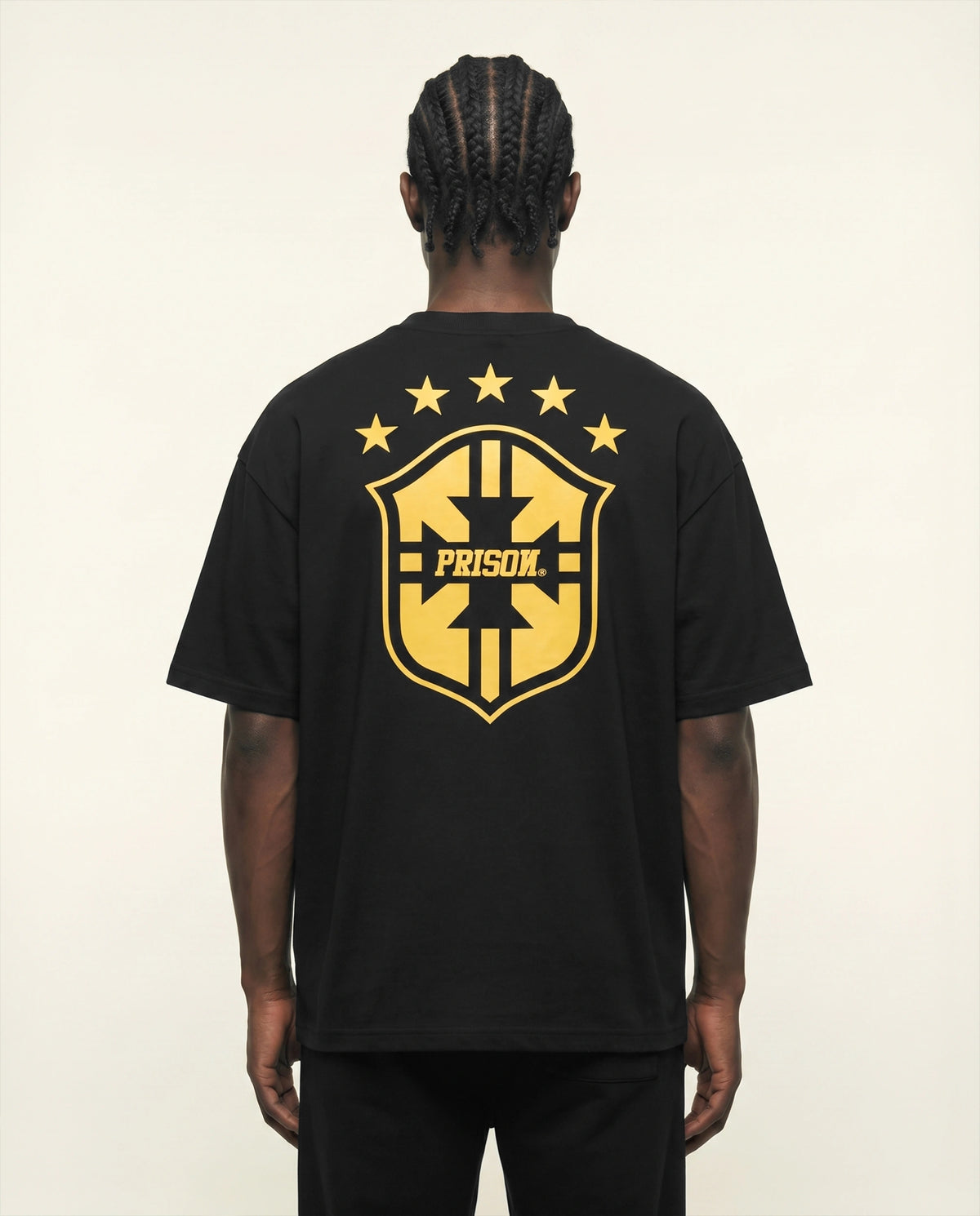 Camiseta Copa Brasil Prison Script Preta