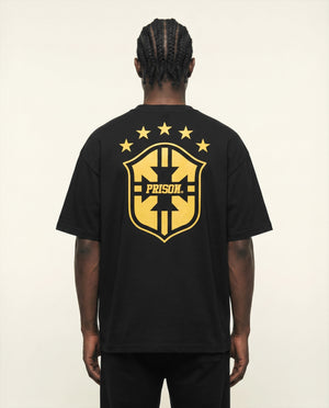 Camiseta Copa Brasil Prison Script Preta