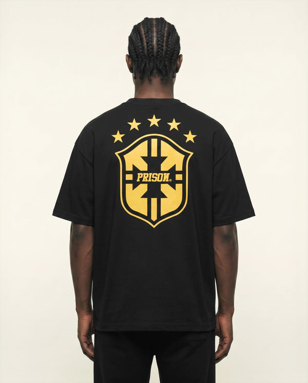 Camiseta Copa Brasil Prison Script Preta